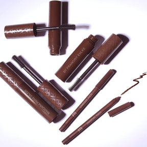 KIT FRAN CHOCOEYES MÁSCARA CILIOS MARROM E LÁPIS MULTIFUNCIONAL BY FRANCINY EHLKE
